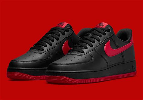 nike air force 1 rood zwart|nike air force 1 sneakers.